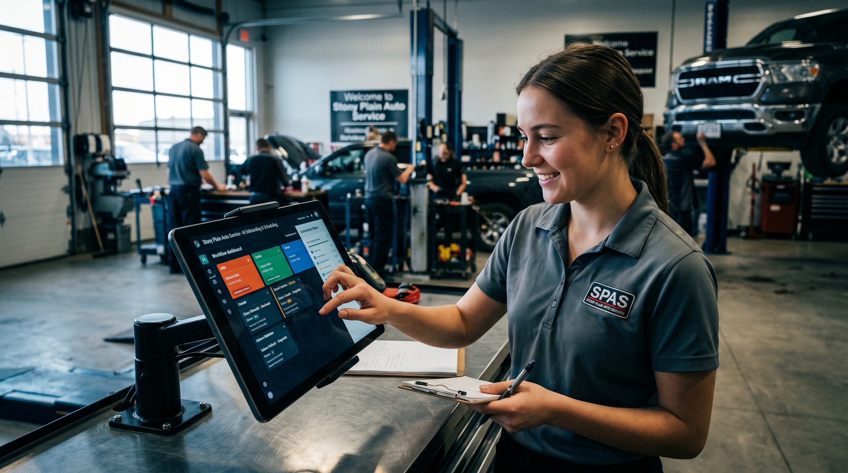 AI Onboarding & Workflow Automation for Service Shops in Stony Plain - AI Precision Marketing