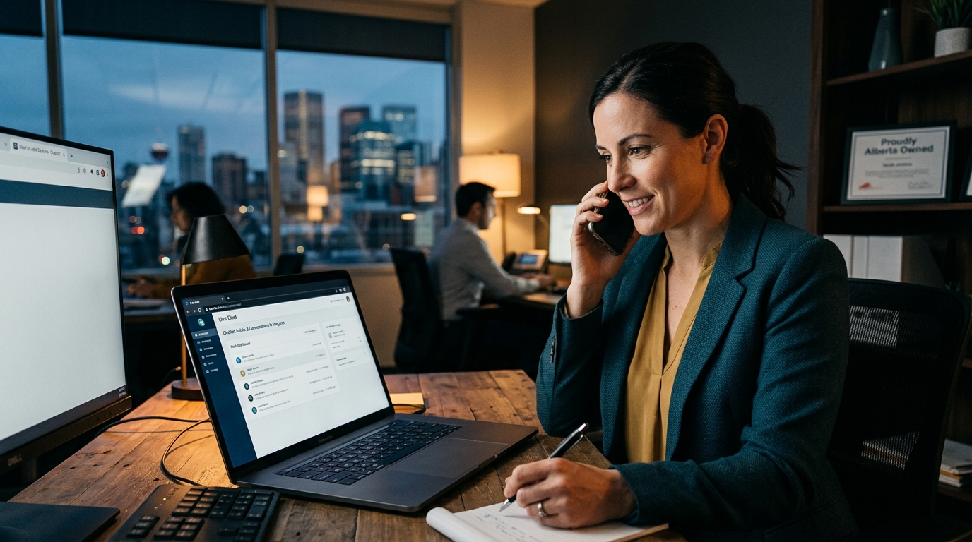 AI Sales Agents and Chatbots for Alberta Businesses: Never Miss Another Lead - AI Precision Marketing