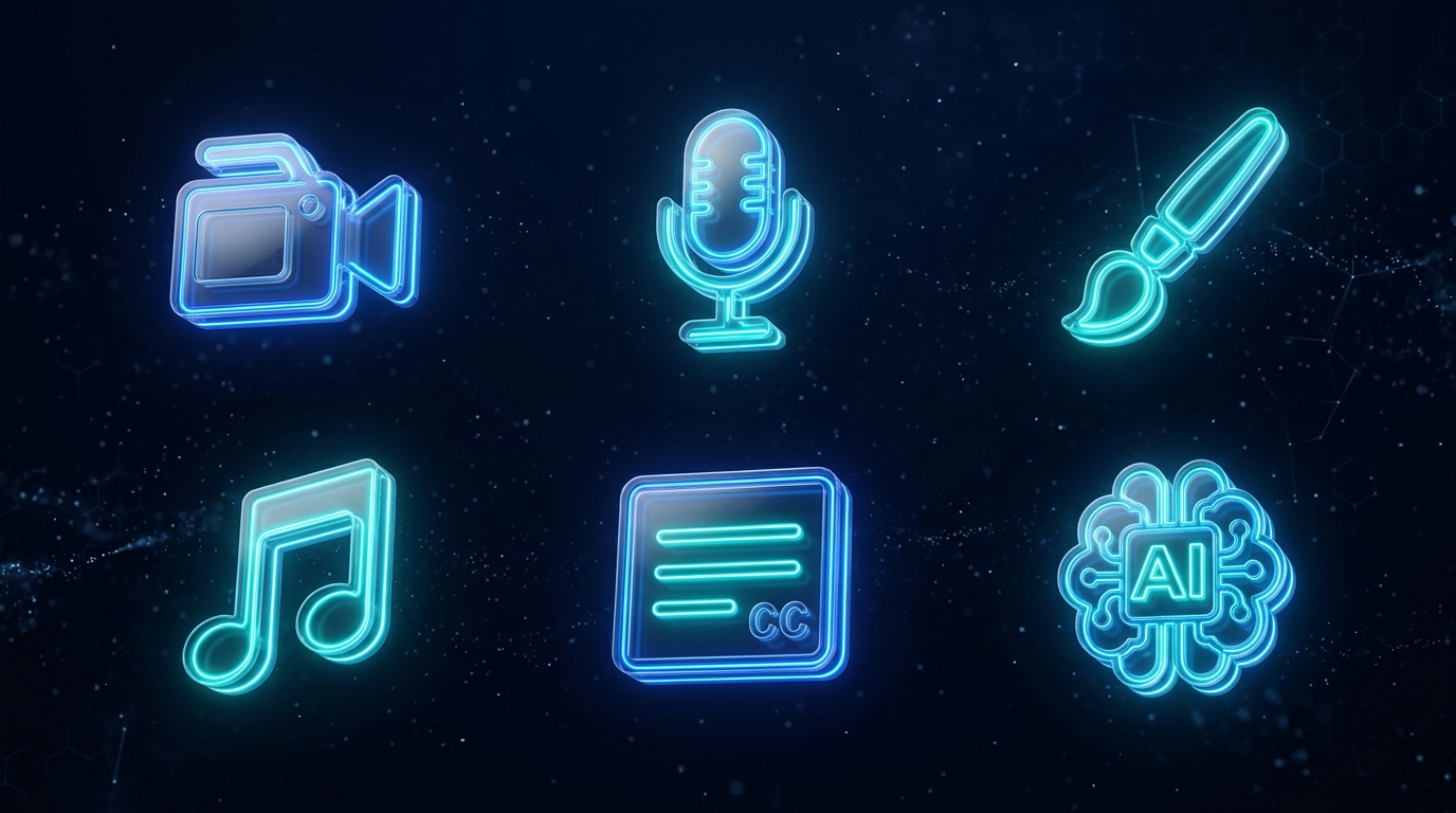 FlexClip AI tools suite including video, image, and audio generation tools - AI Precision Marketing