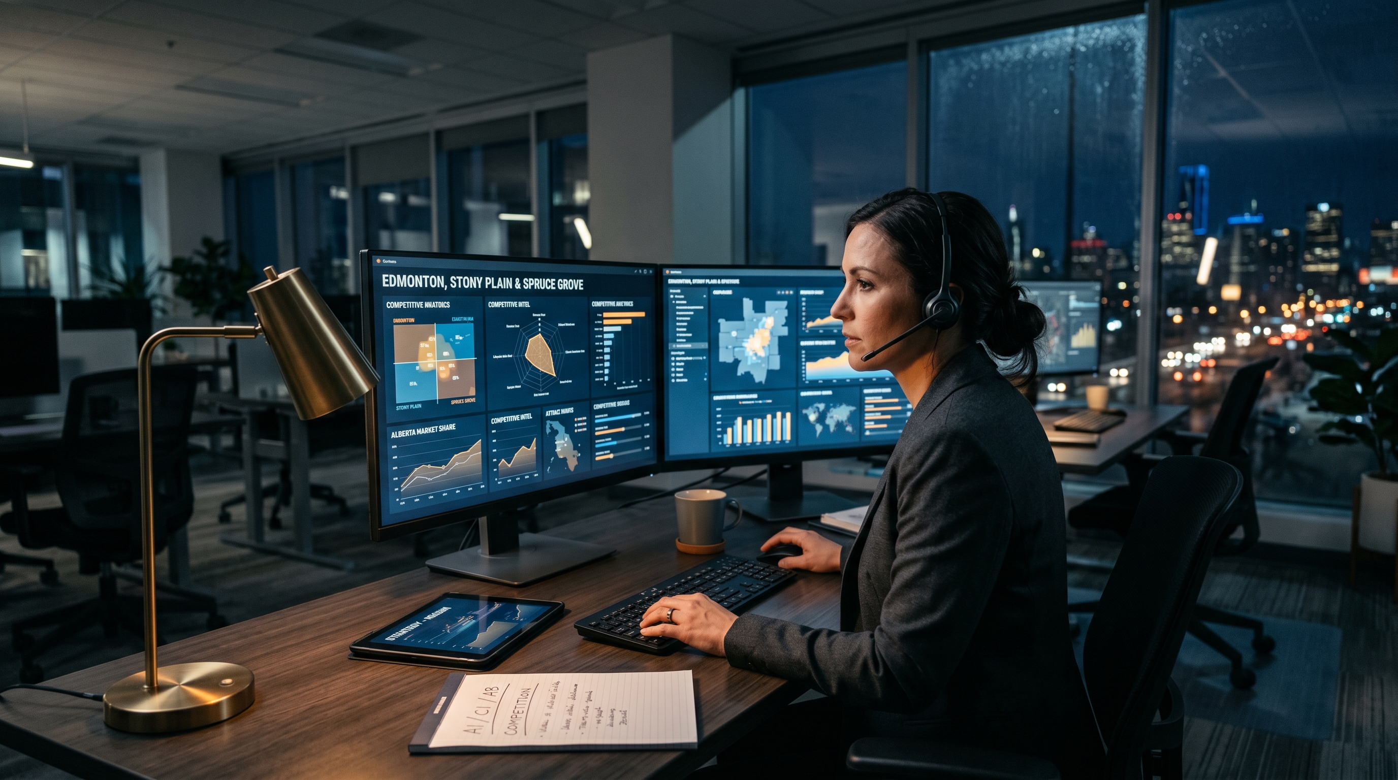 Night‑Time AI Competitive Intelligence: Outsmart Edmonton, Stony Plain & Spruce Grove Rivals - AI Precision Marketing