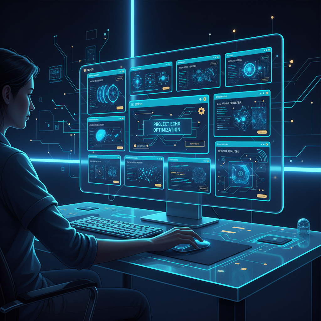 A clean desktop screen showing the Baton app interface, with multiple AI agent windows neatly org... - AI Precision Marketing